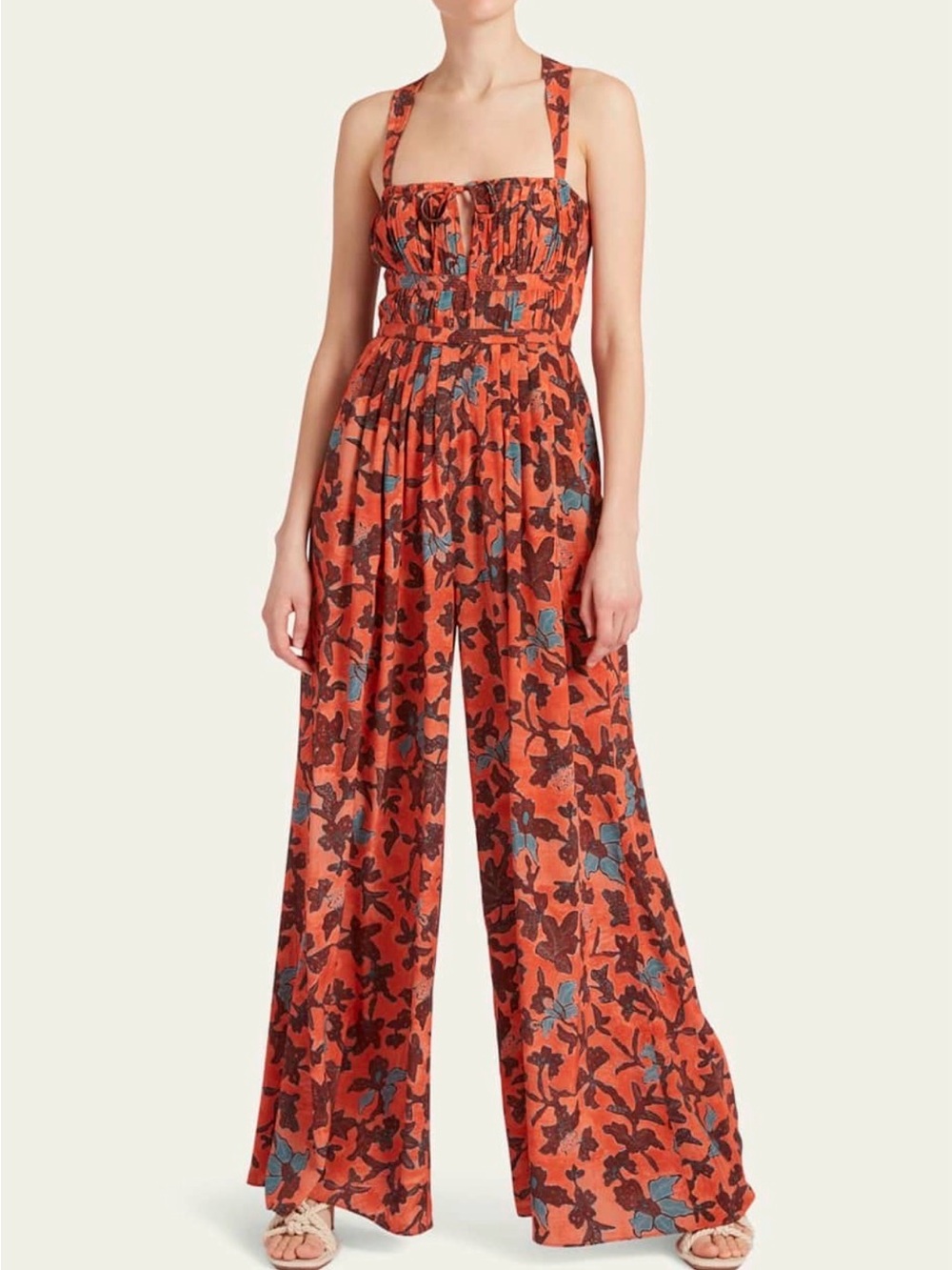 Ulla Johnson 💯 silk Josephina Jumpsuit